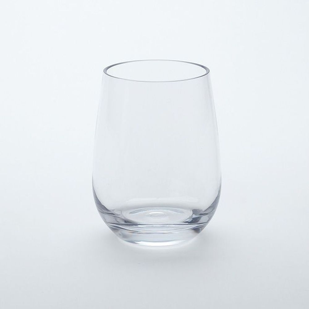 American Metalcraft Parker Collection Tritan Clear Stemless Wine Glass, 15 Ounce-- 12 per case