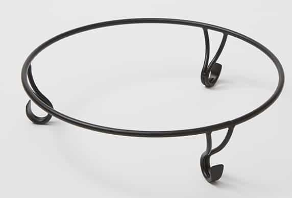 American Metalcraft Wrought Iron Griddle Stand Only, 17 inch Diameter