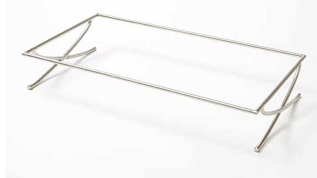 American Metalcraft Stainless Steel X Leg Griddle Stand Only, 25 x 14 x 4 inch