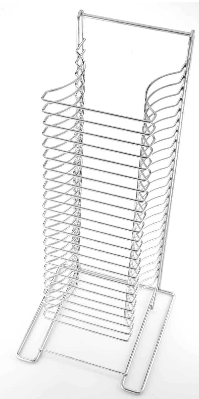 American Metalcraft Stainless Steel Pizza Rack, 1/2 inch Deep