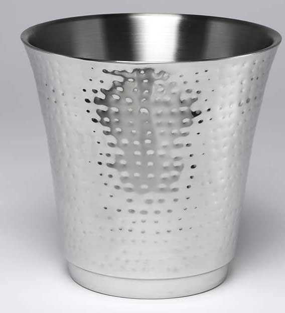 American Metalcraft Hammered Wine Bucket, 5 Quart