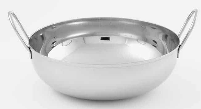 American Metalcraft Stainless Steel Balti Dish, 62 Ounce
