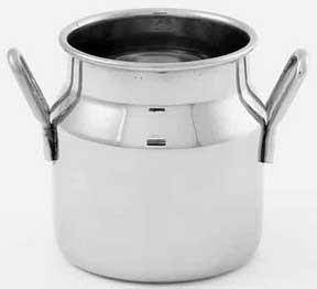 American Metalcraft Stainless Steel Milk Can, 2.5 Ounce