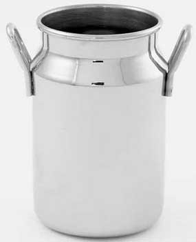American Metalcraft Stainless Steel Milk Can, 5 Ounce
