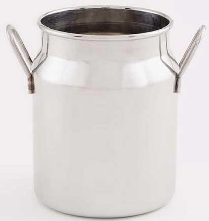 American Metalcraft Stainless Steel Milk Can, 10 Ounce