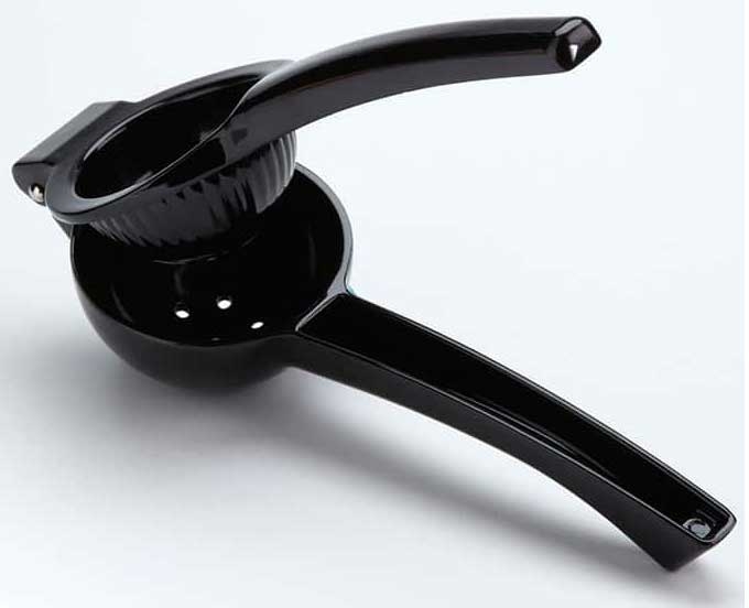 American Metalcraft Black Metal Lemon Lime Squeezer, 8 1/2 x 2 7/8 x 2 3/8 inch