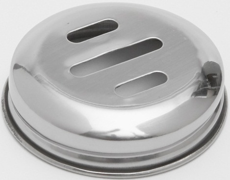 American Metalcraft Stainless Steel Cheese Shaker Lid for MGLA3 and MGLCS