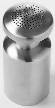 American Metalcraft Stainless Steel Satin Finish Fine Holes Shaker, 3 inch Dia x 7 inch Height