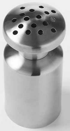 American Metalcraft Stainless Steel Satin Finish Coarse Holes Shaker, 3 inch Dia x 7 inch Height