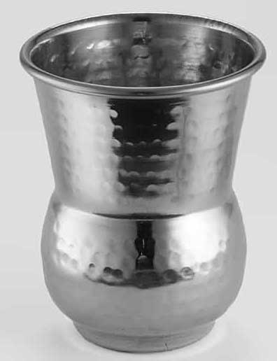 American Metalcraft Stainless Steel Moroccan Hammered Tumbler, 12 Ounce