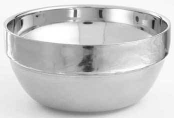 American Metalcraft Stainless Steel Stackable Double Wall Bowl, 8 Ounce