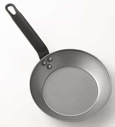 American Metalcraft Carbon Steel Fry Pan, 8 inch Dia