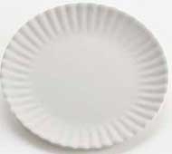 American Metalcraft Melamine Small Paper Plate, 7 3/8 inch Dia x 5/8 inch Height