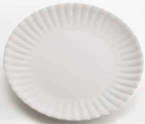 American Metalcraft Melamine Large Paper Plate, 10 7/8 inch Dia x 3/4 inch Height