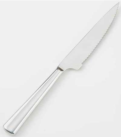 American Metalcraft Stainless Steel Mirror Finish Steak Knife, 9 inch Length Overall