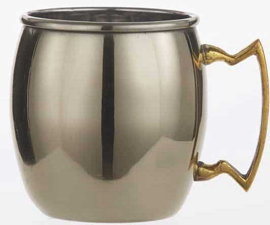 American Metalcraft Gold/Brass Plain Mirror Finish Moscow Mule Mug, 16 Ounce