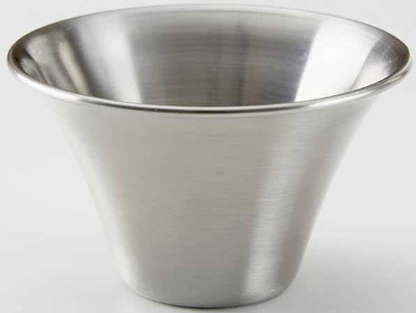 American Metalcraft Stainless Steel 304 Flared Sauce Cup, 4 Ounce