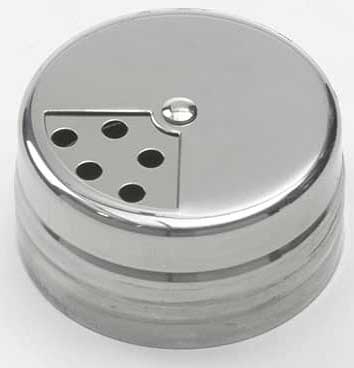 American Metalcraft 18/8 Stainless Steel Adjustable Dial Replacement Shaker Top Only, 2 Ounce