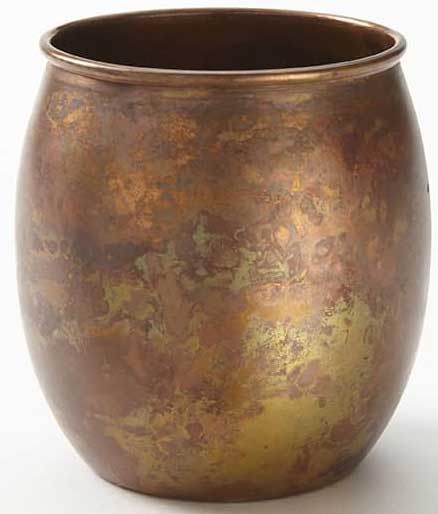 American Metalcraft Copper Satin Finish Antique Moscow Mule Tumbler, 14 Ounce