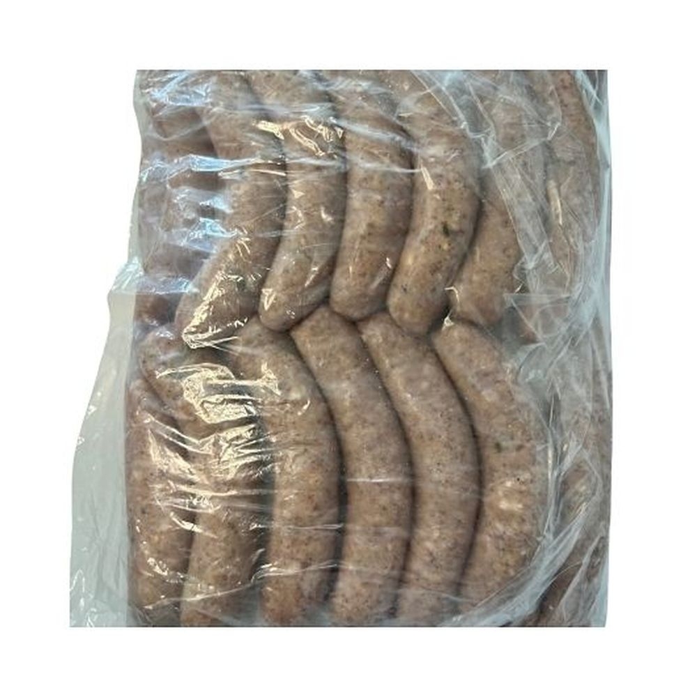 Polidori Sausage Raw Hatch Chile Cheese 4:1 6 inch Sausage Link, 10 Pound