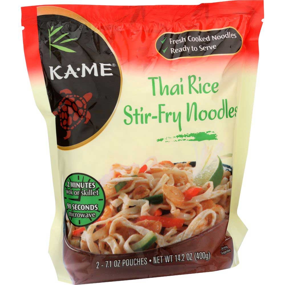 Kame Stir Fry Thai Rice Noodle, 14.2 Ounce -- 6 per case.
