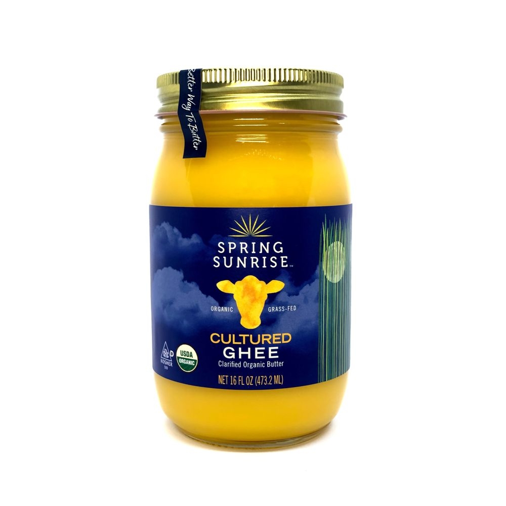 Spring Sunrise Cultured Ghee, 16 Fluid Ounce -- 12 per case