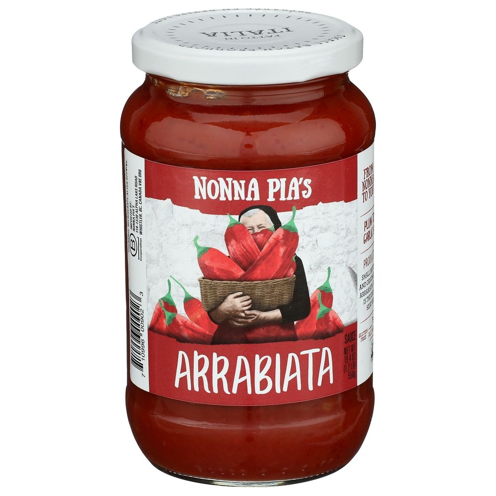 Nonna Pias Arrabiata Sauce, 19.4 Fluid Ounce -- 6 per case