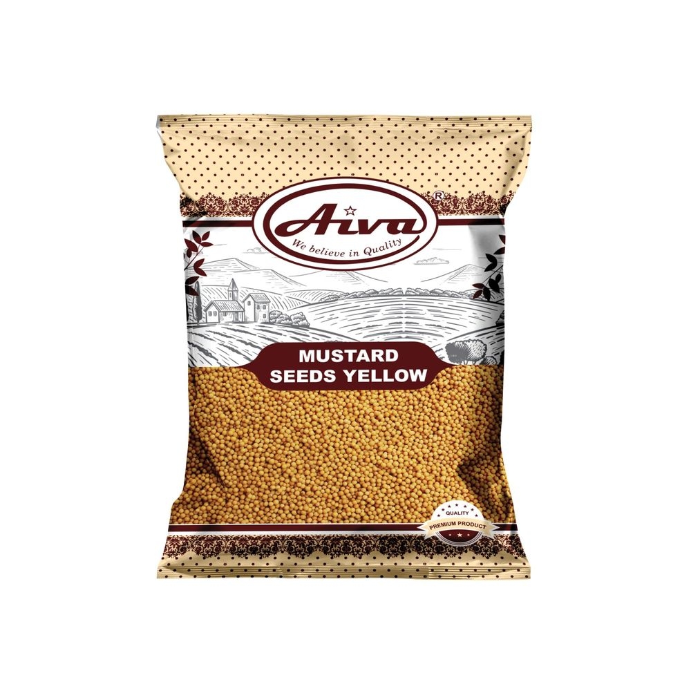 Aiva Yellow Mustard Seeds, 5 Pound