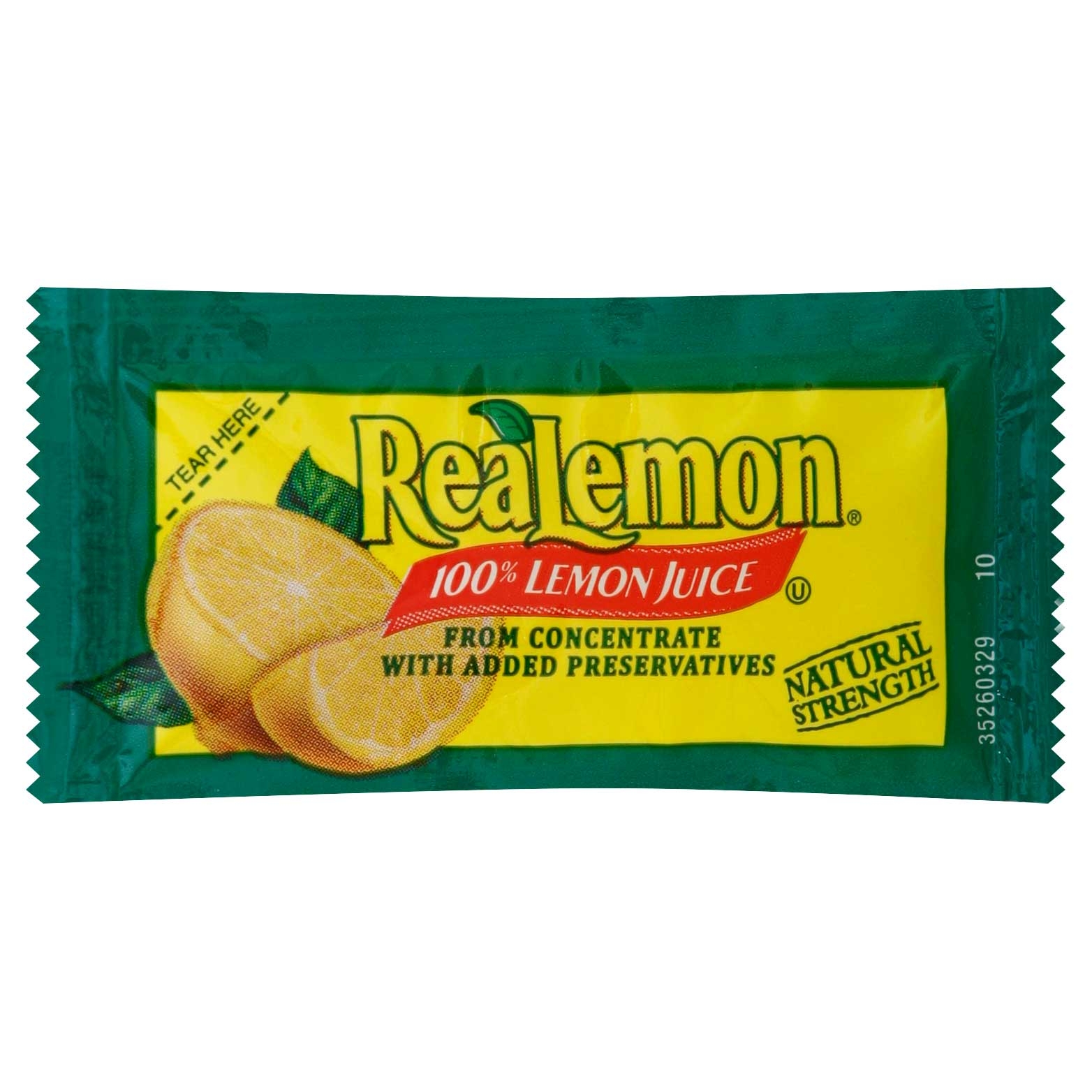 Portion Pac Realemon Lemon Juice, 4 Grams -- 200 per case.
