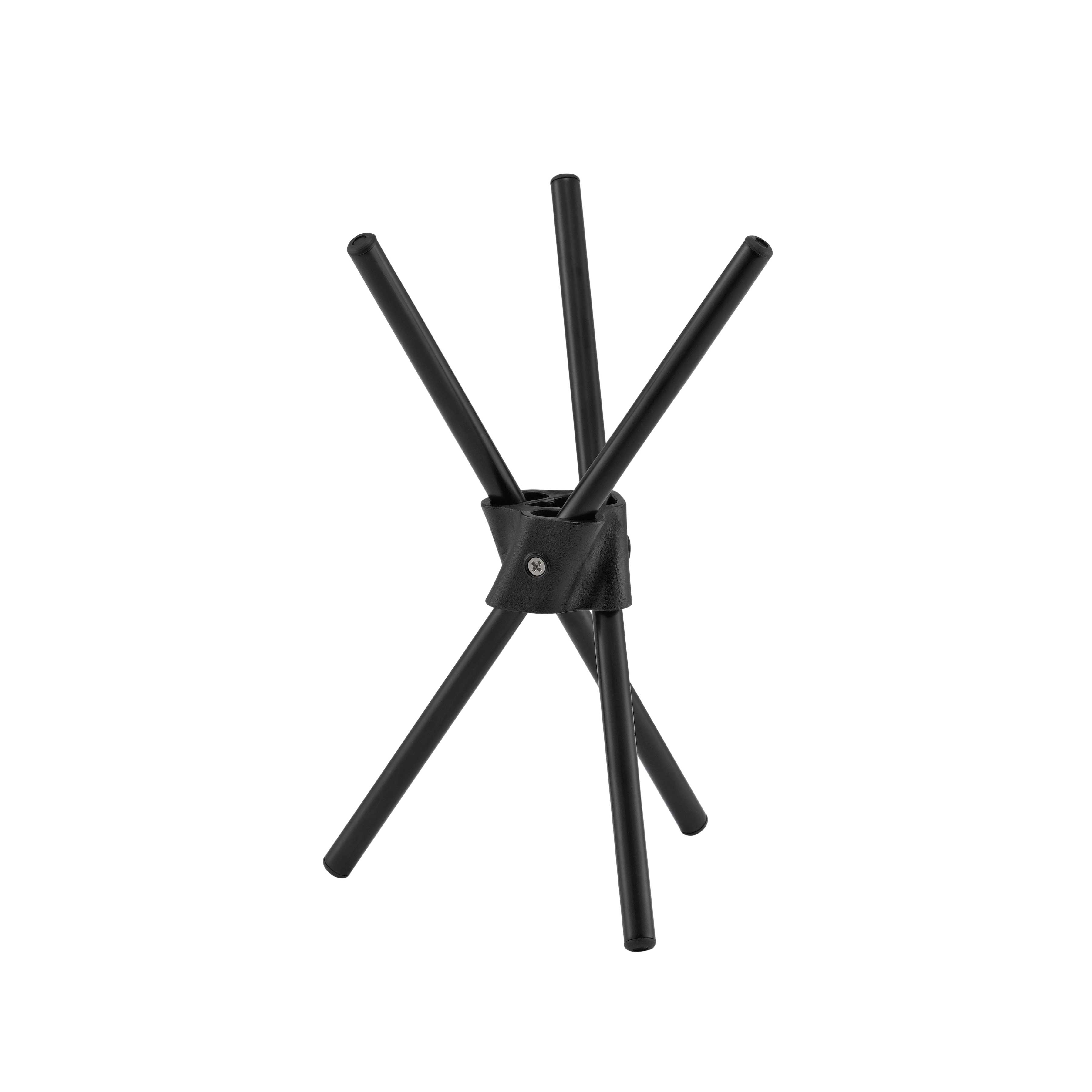 Service Ideas Black Tray Pod Medium Collapsible Riser, 1.75 Width x 1.75 Height