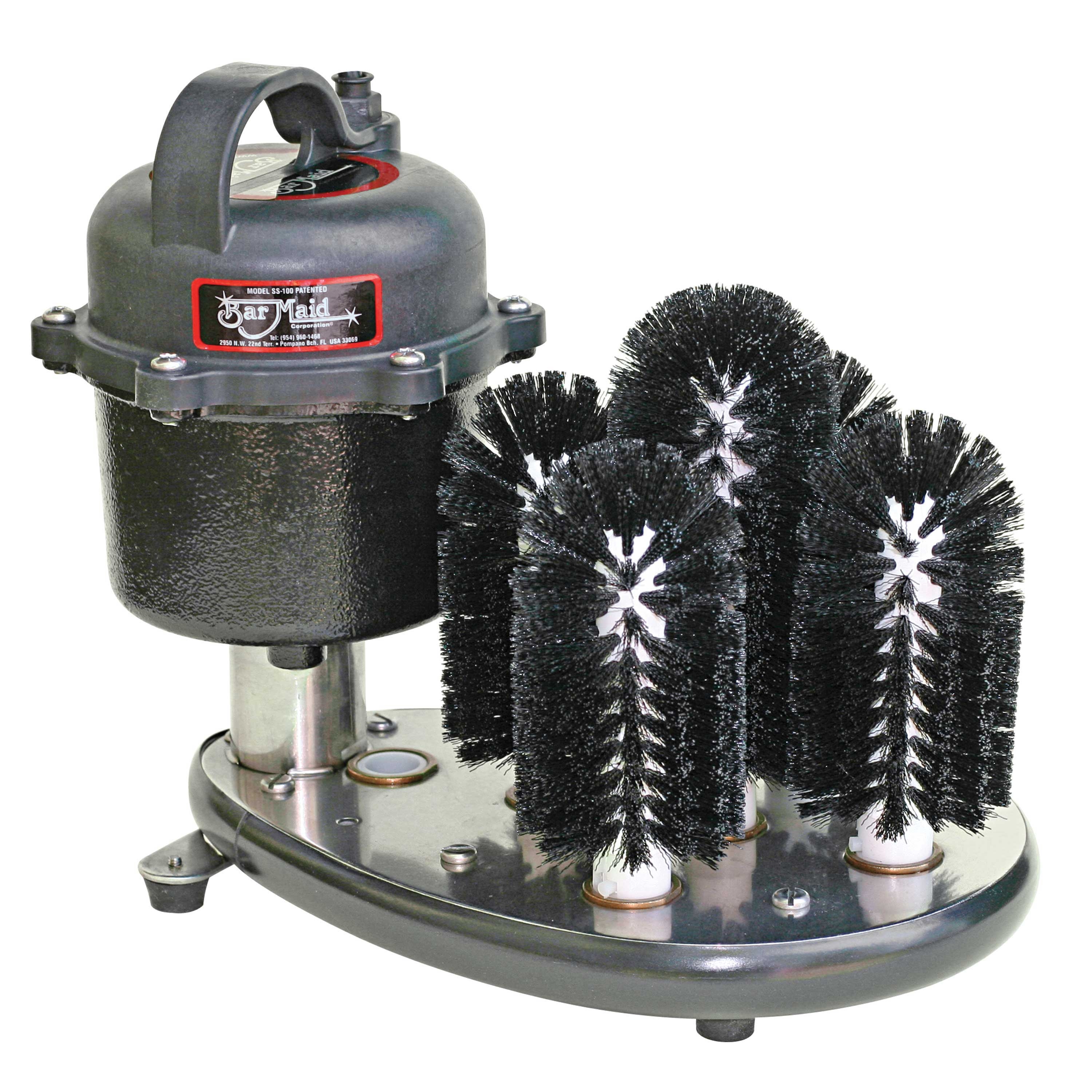Bar Maid Submersible SS Series Glass Washer, 115 Volt.
