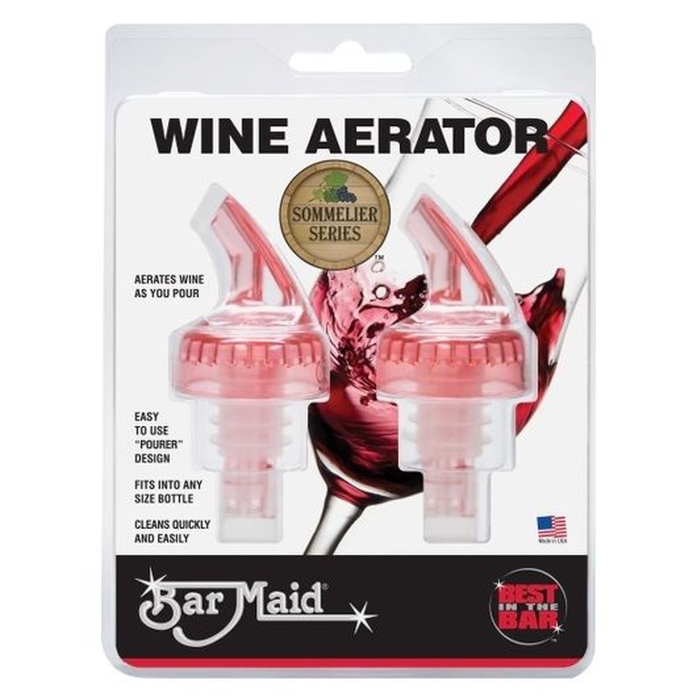 Bar Maid Professional Wine Aerator, 2 count