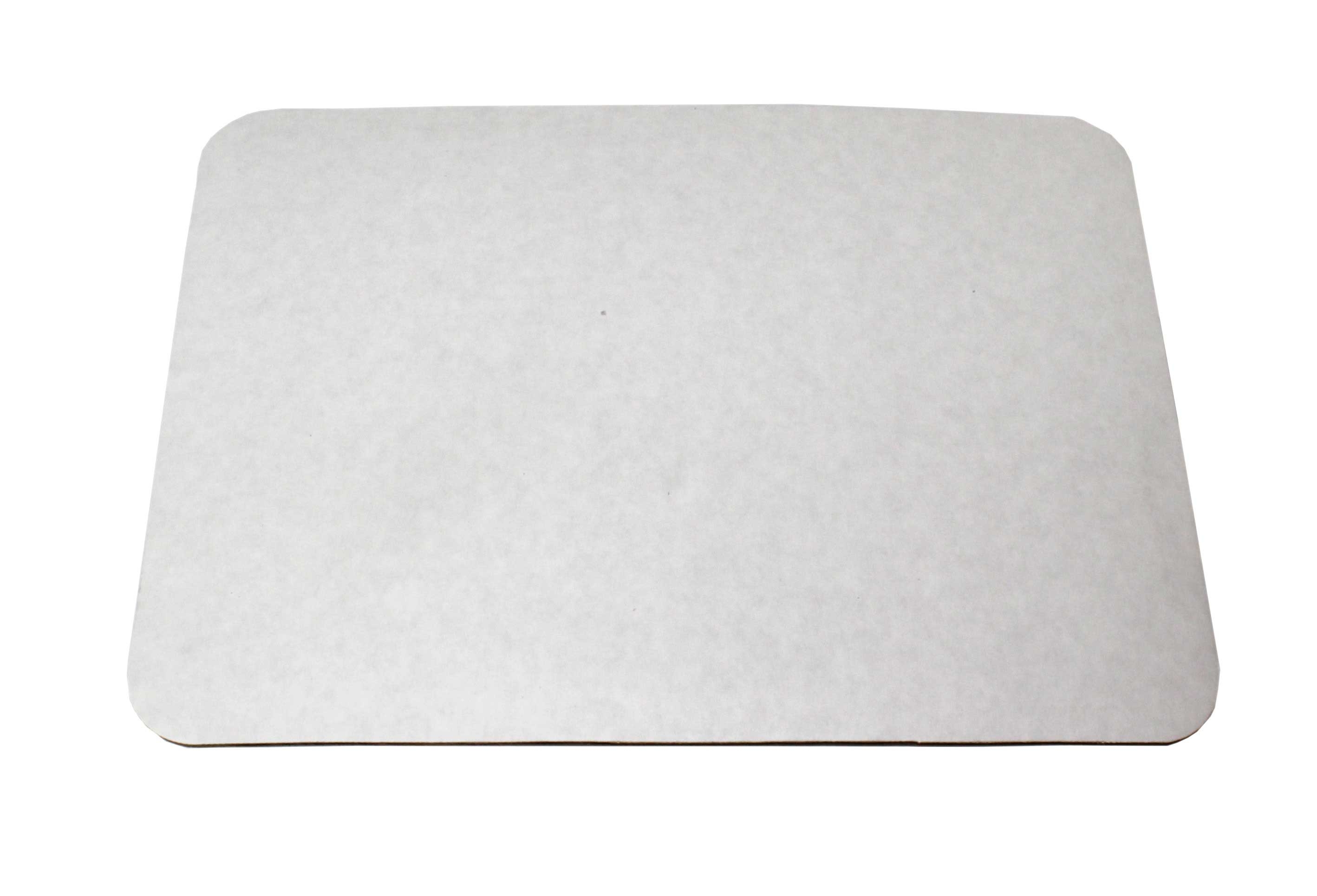Boxit Single Wall 0.25 Sheet Mottled White Cake Pad -- 100 per case.