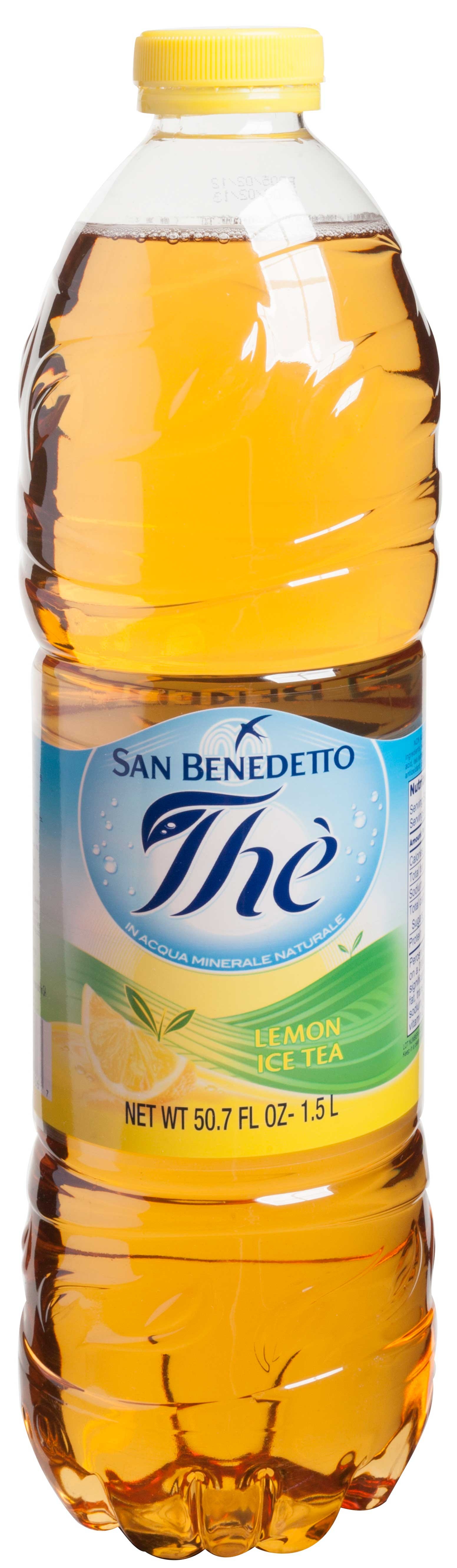 San Benedetto Lemon Iced Tea, 50.7 Fluid Ounce -- 6 per case