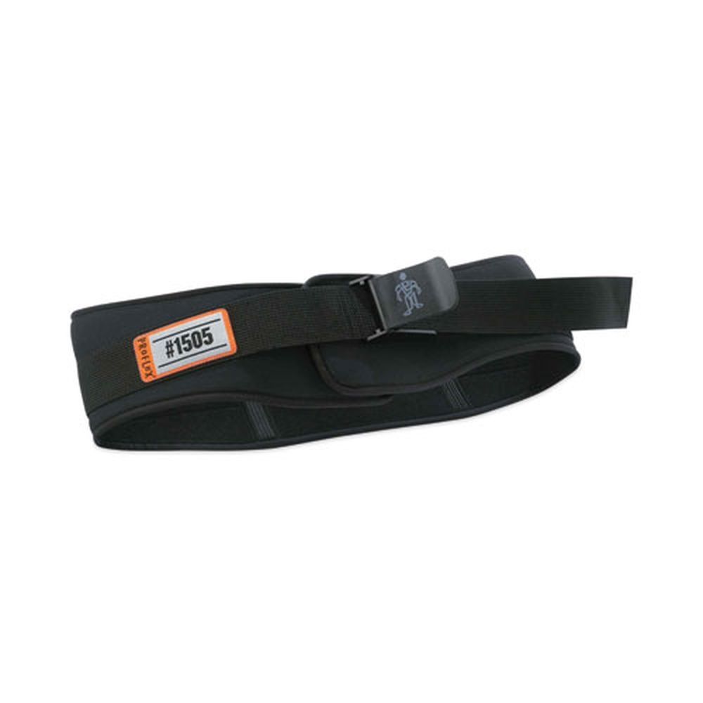 ergodyne ProFlex 1505 Black Medium Low-Profile Weight Lifters Back Support Belt, 30 to 34 inch Waist