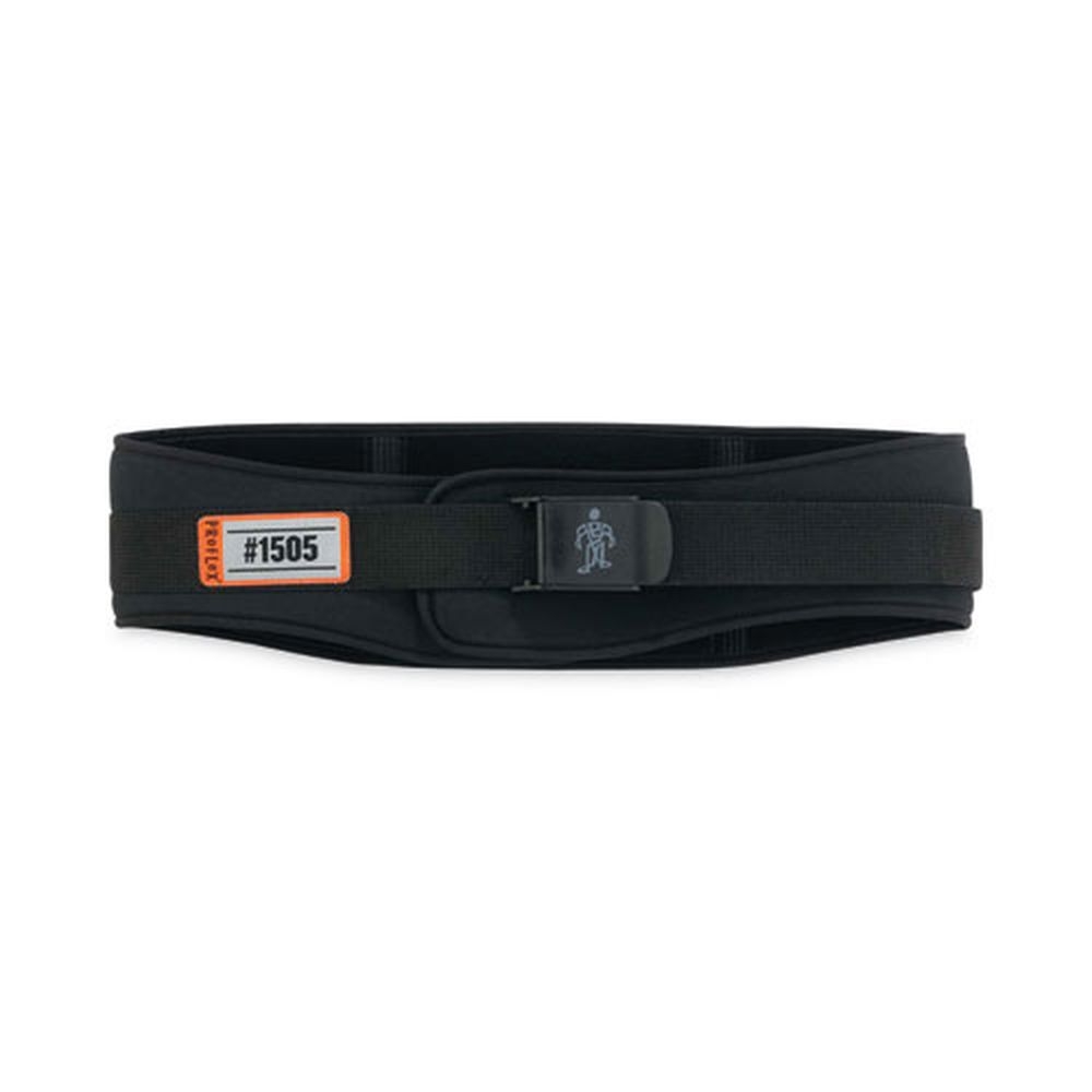 ergodyne ProFlex 1505 Black X-Large Low-Profile Weight Lifters Back Support Belt, 38 to 42 inch Waist