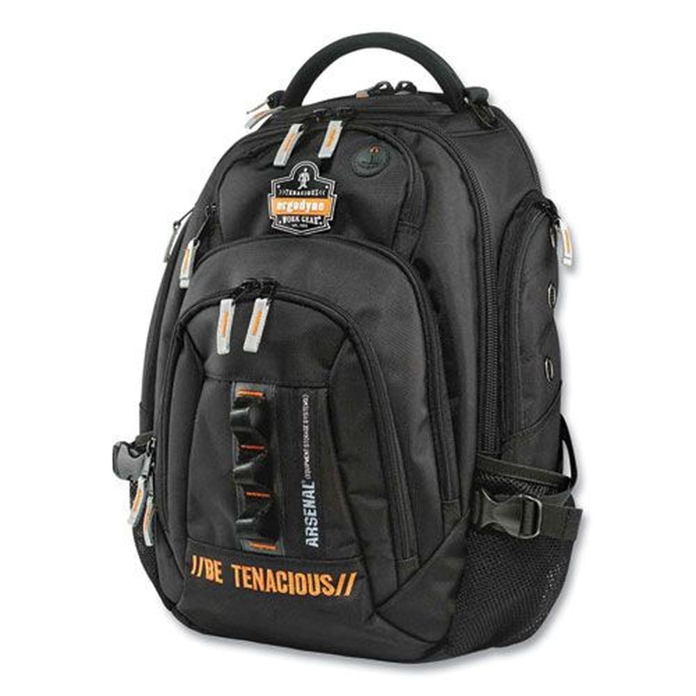 ergodyne Arsenal 5144 Black Mobile Office Backpack, 8 x 14 x 28 inch