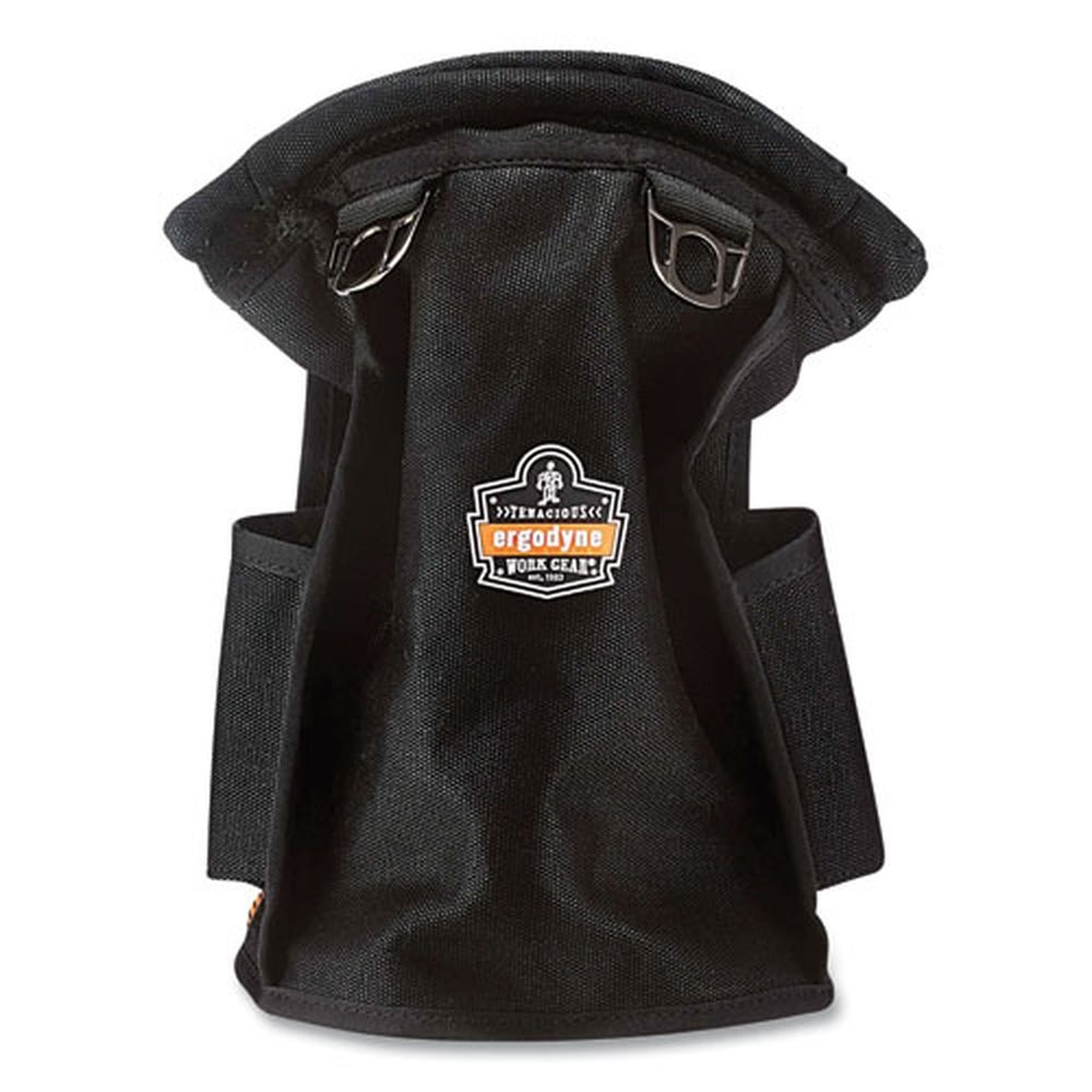ergodyne Arsenal 5528 Black Topped Parts Canvas Pouch, 7.5 x 7.5 x 12 inch