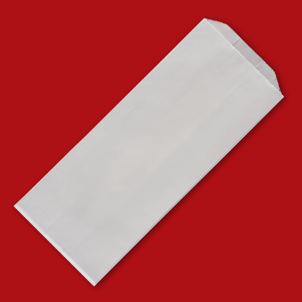 Fischer Plain Foil Carry Out Bag, 1/2 Gallon Capacity -- 500 per case.