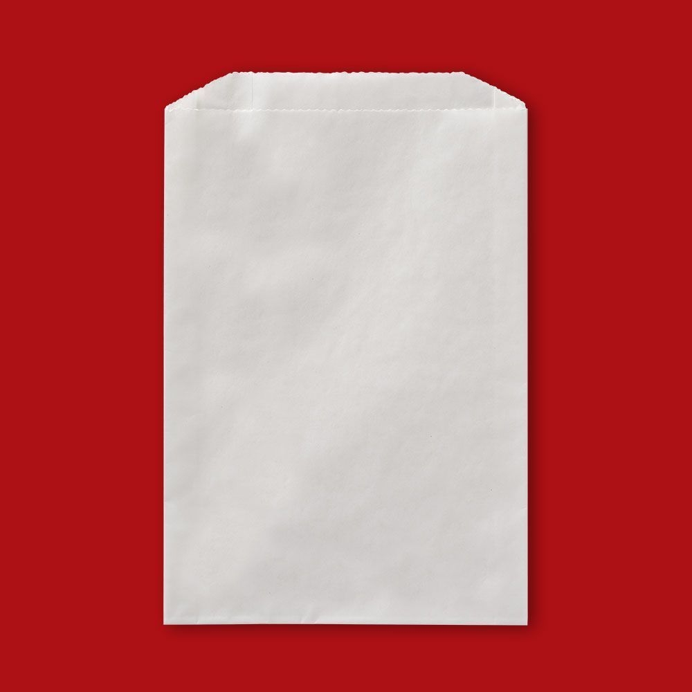 Fischer Plain French Fry Bag, 5.5 x 1 x 8 inch -- 2000 per case.