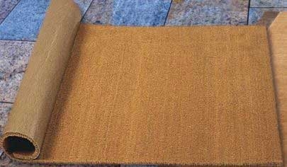 Cactus Mat Natural Tan Cocoa Brush Scraper Mat, 3 x 4 Feet.
