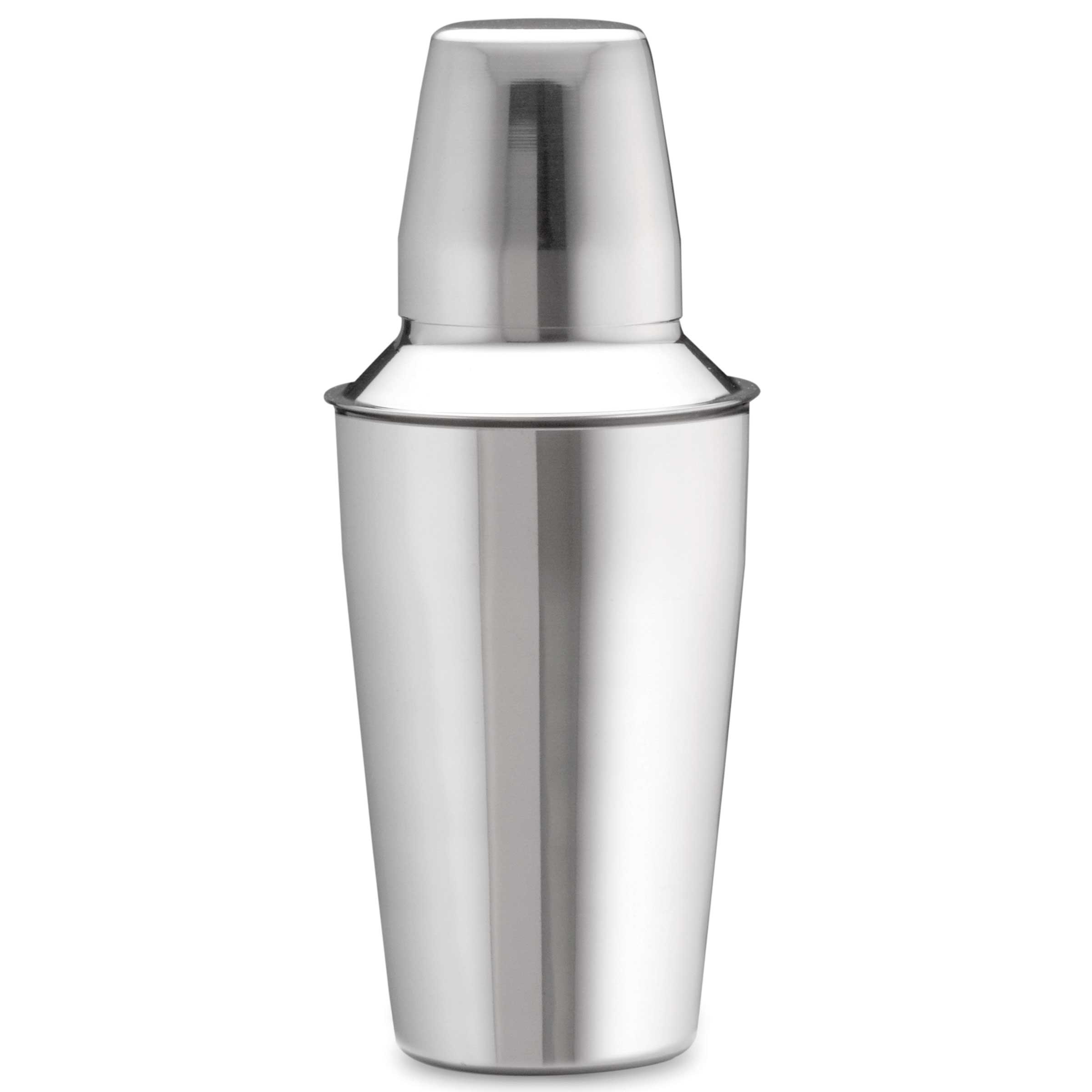 3 Piece Stainless Steel Shaker, 16 Ounce