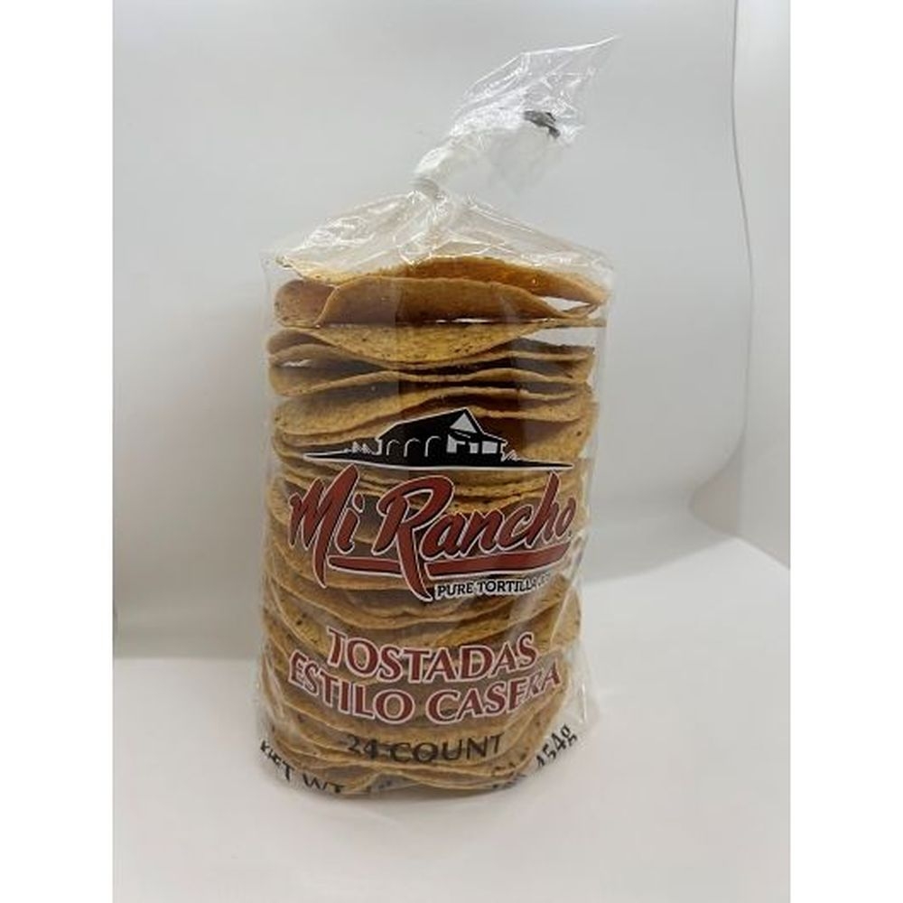 Mi Rancho Fried Yellow Tostadas Caseras, 8 Pound