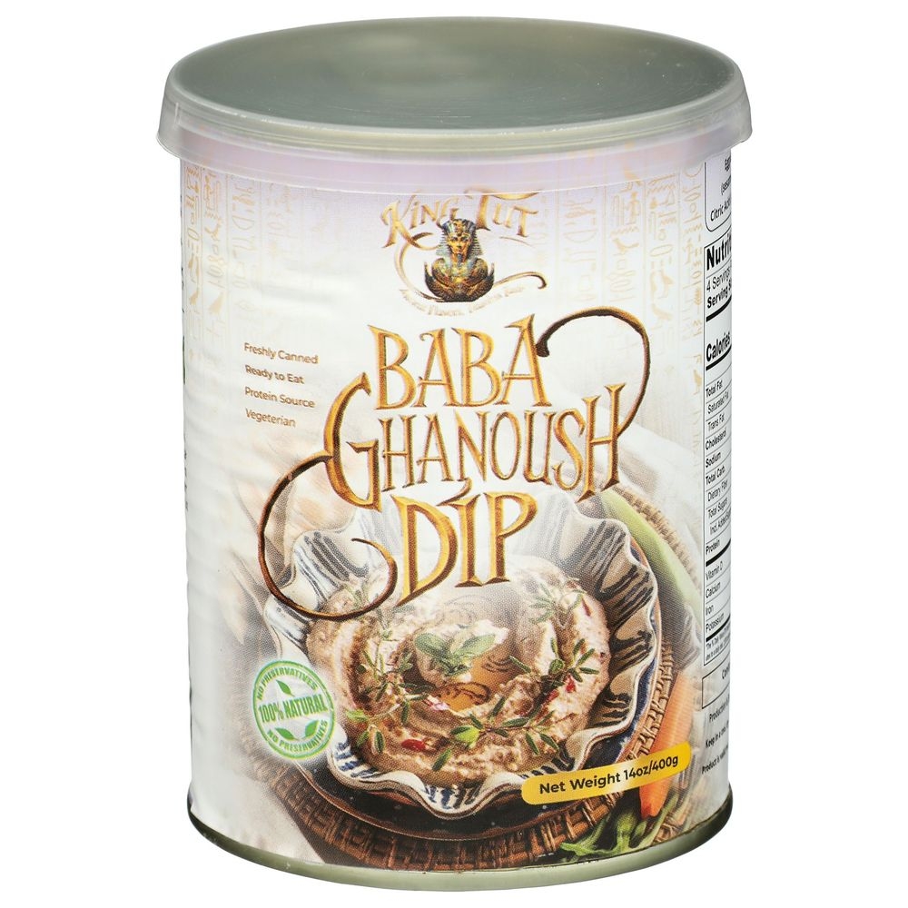 King Tut Baba Ghanoush Dip, 14 Ounce -- 6 per case