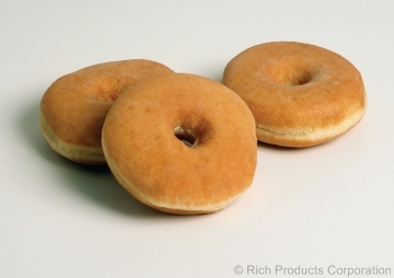Rich Rolling Pin Donuts Ring Yeast Donut, 2 Ounce -- 60 per case.