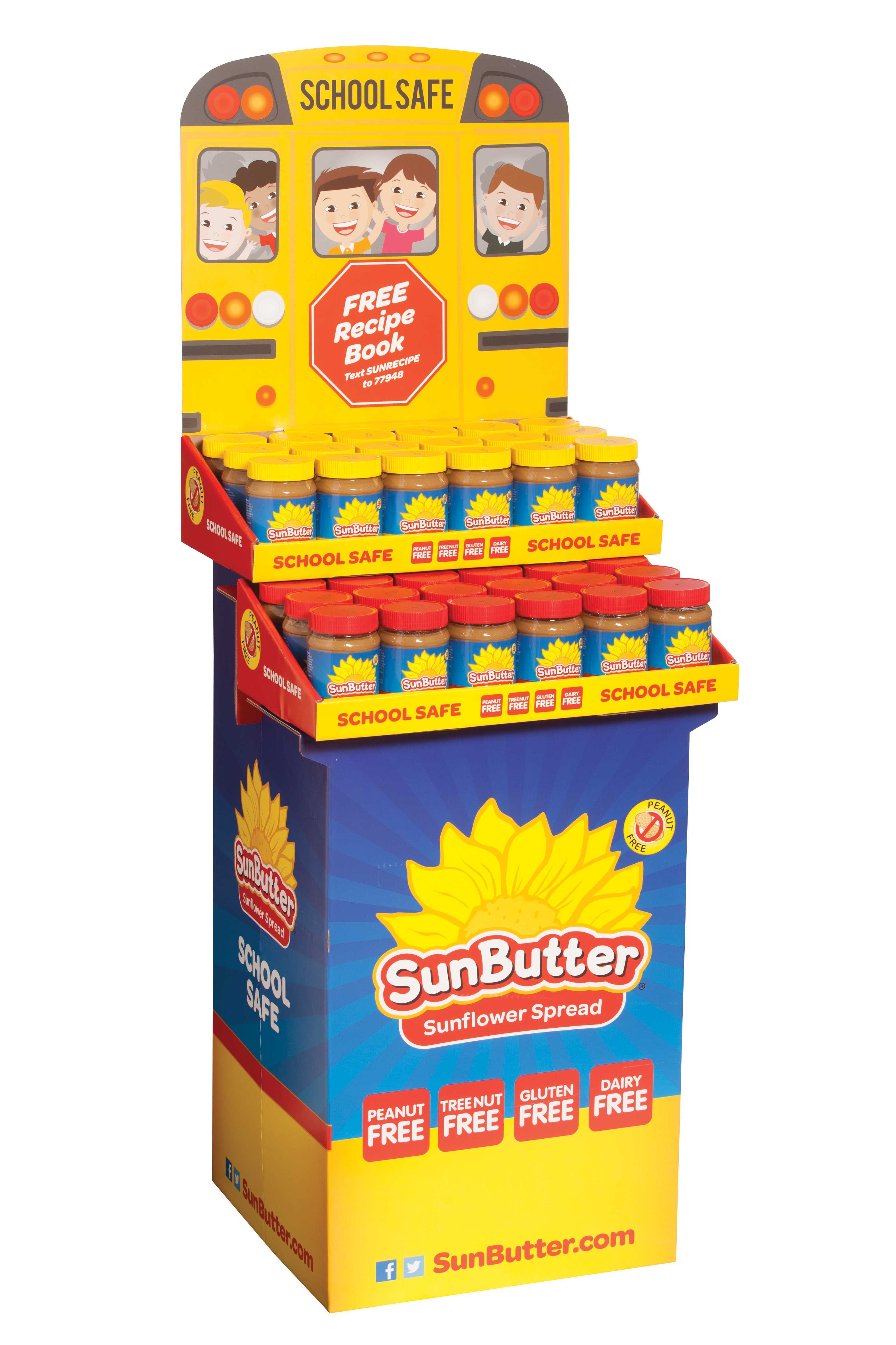 Sunbutter Sunflower Butter - Shipper -- 36 per case.