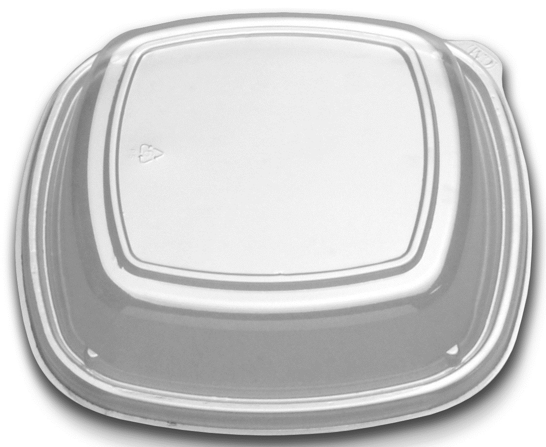 D and W Fine Pack Forum Dome Lid Only, 9 inch -- 300 per case