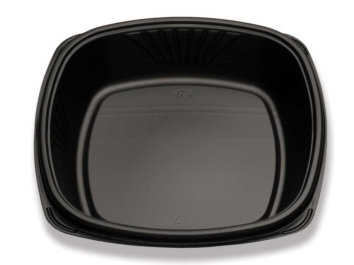 D and W Fine Pack Forum Black Deep Plate, 10 inch -- 160 per case.