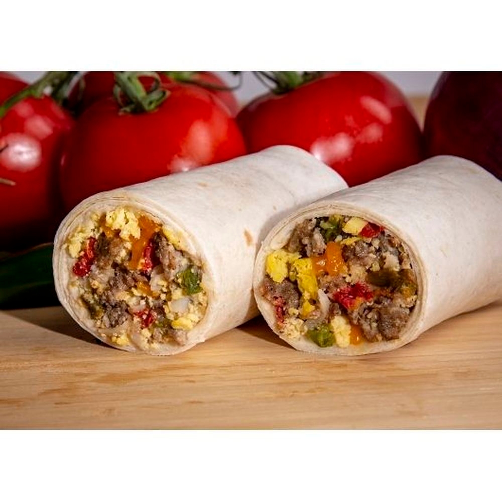 Tres Locos Western Breakfast Burrito, 24 count