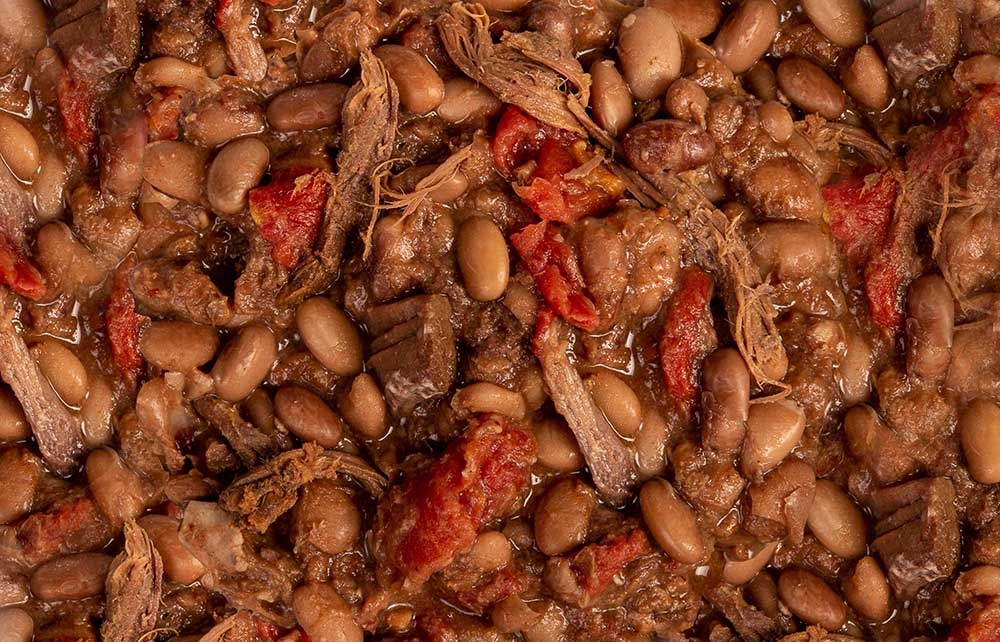 Naughty Chile Taqueria Shredded Beef and Bean Quickie Burrito Mix, 5 Pound -- 4 per case